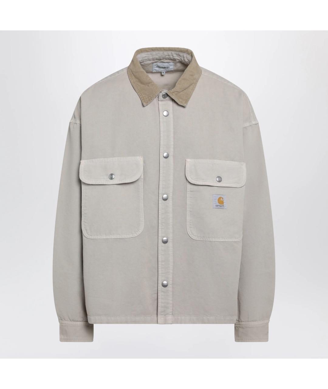 CARHARTT WIP Бежевая хлопковая куртка, фото 3