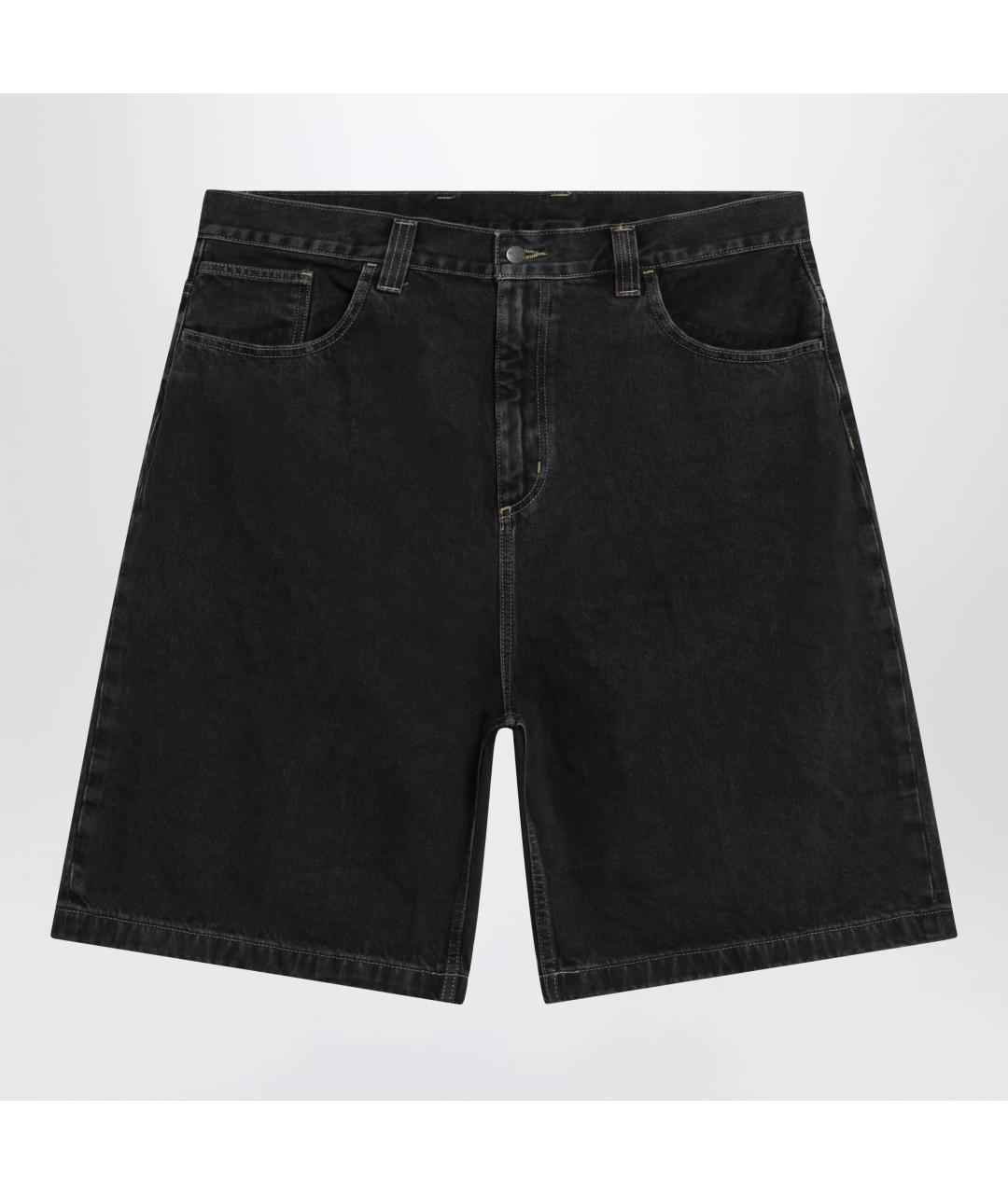 CARHARTT WIP Черные деним шорты, фото 3