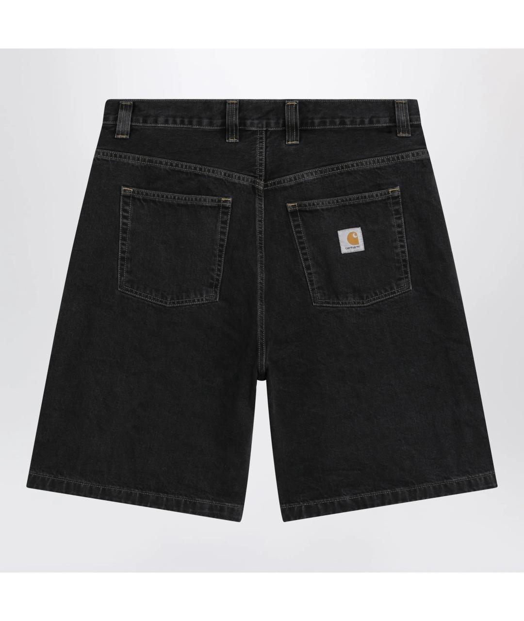 CARHARTT WIP Черные деним шорты, фото 2