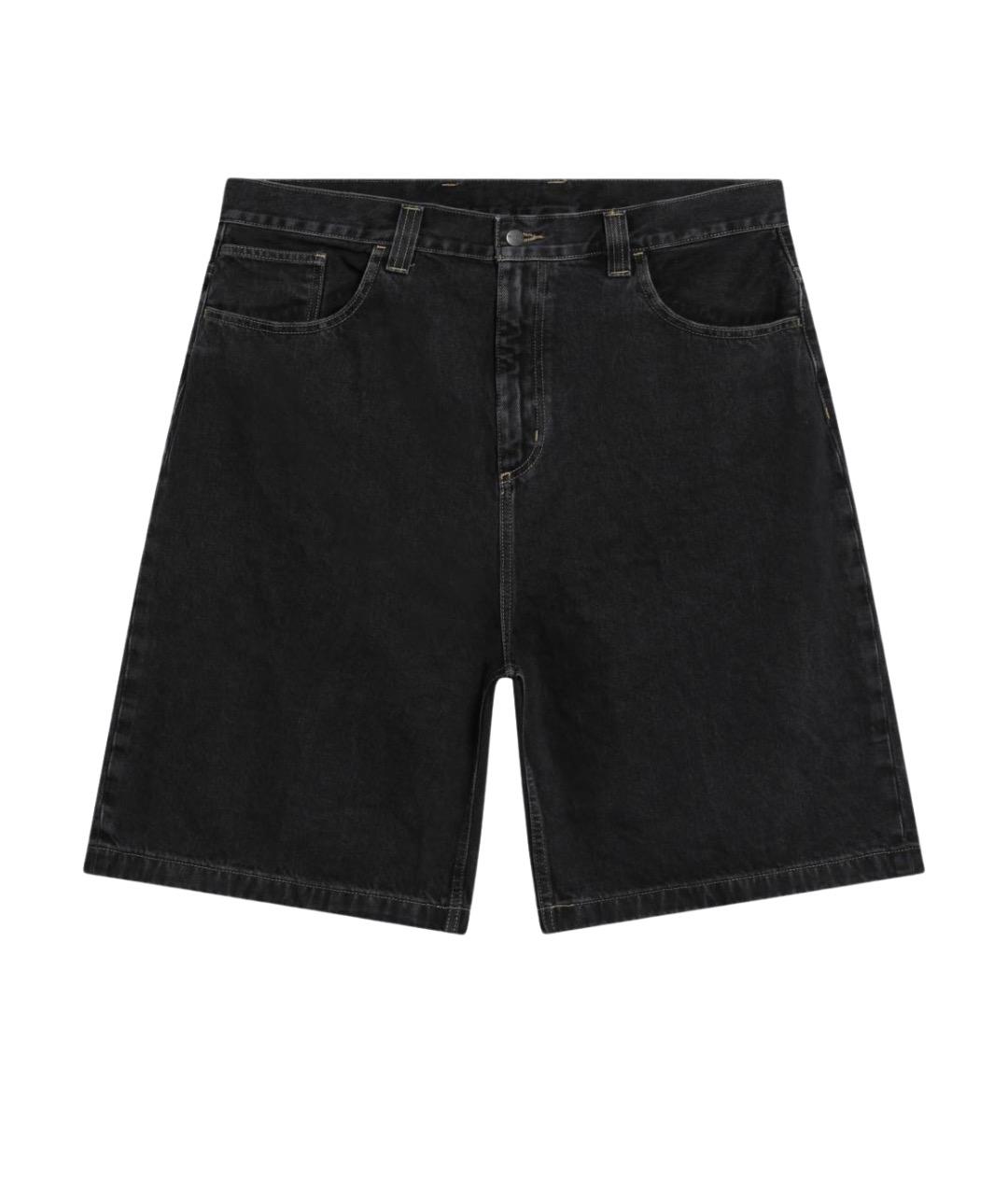 CARHARTT WIP Черные деним шорты, фото 1