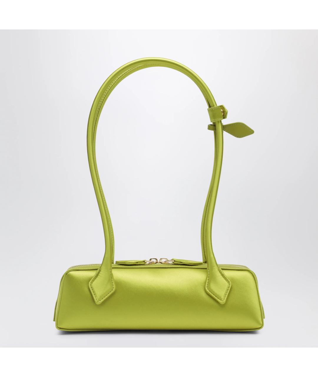 ALAIA Салатовая шелковая сумка через плечо, фото 2