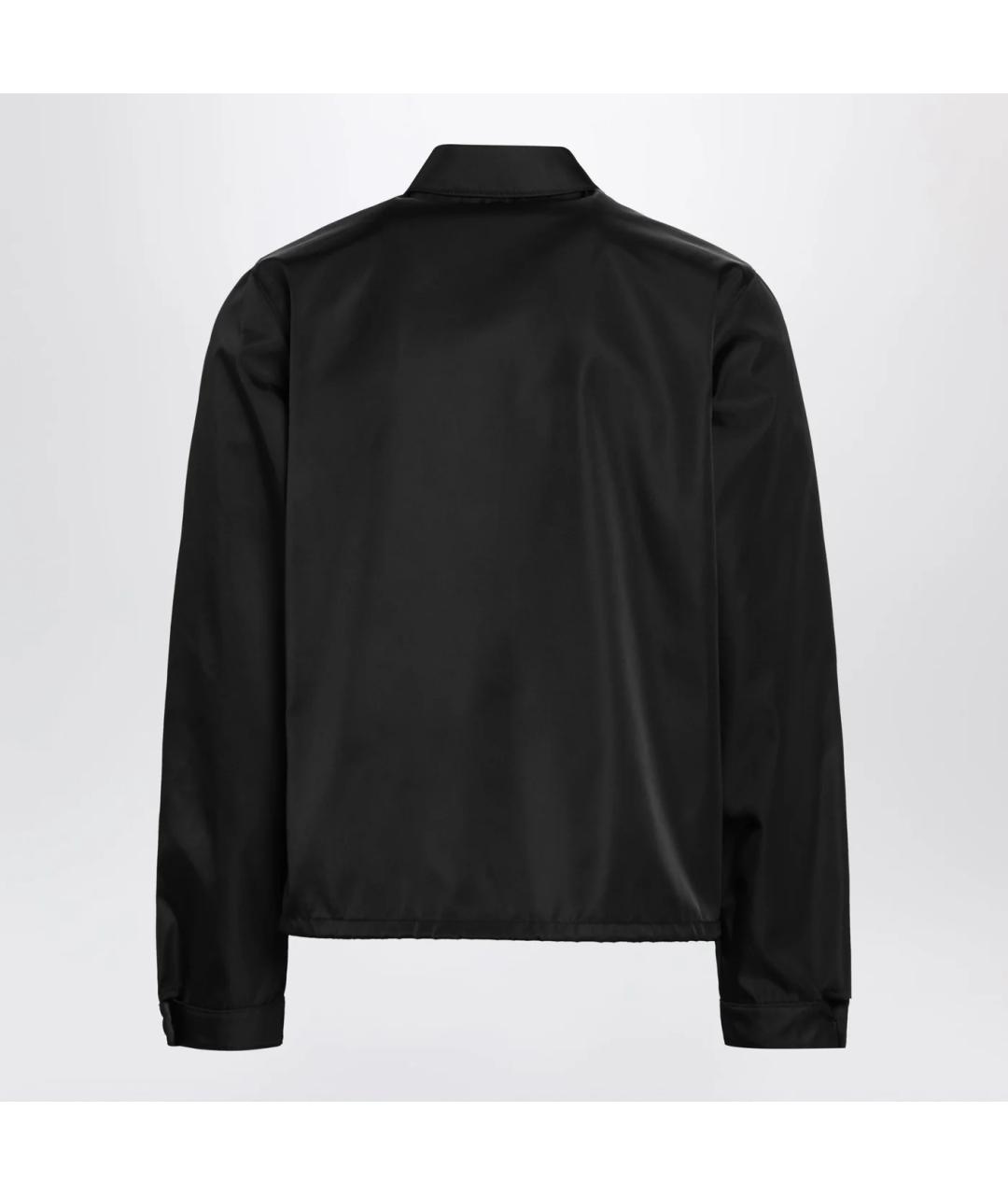 PRADA Черная полиамидовая куртка, фото 2
