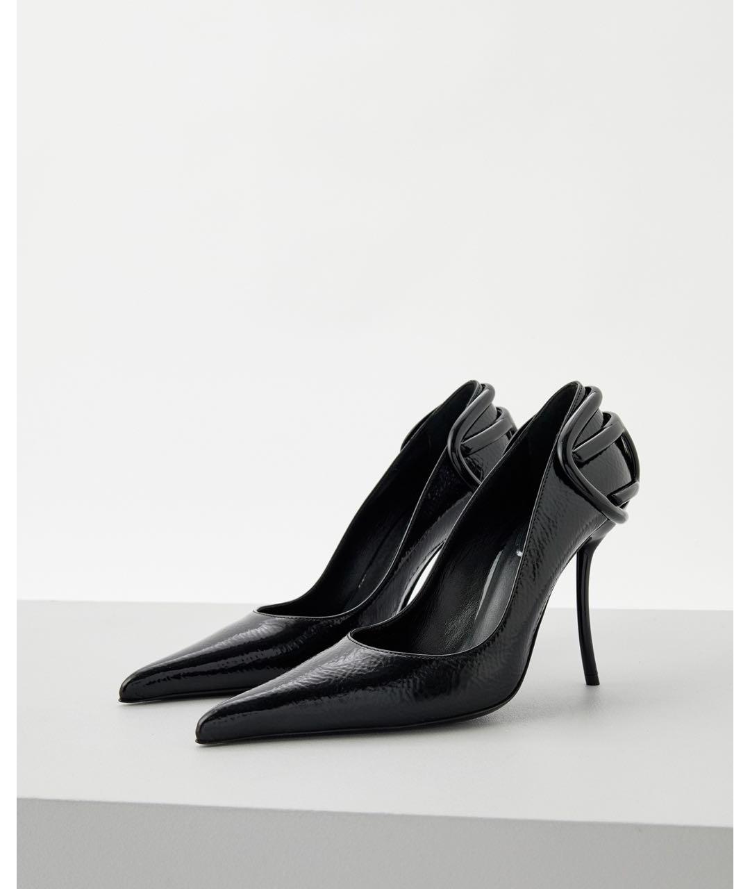 DIESEL Черные туфли из лакированной кожи, фото 6