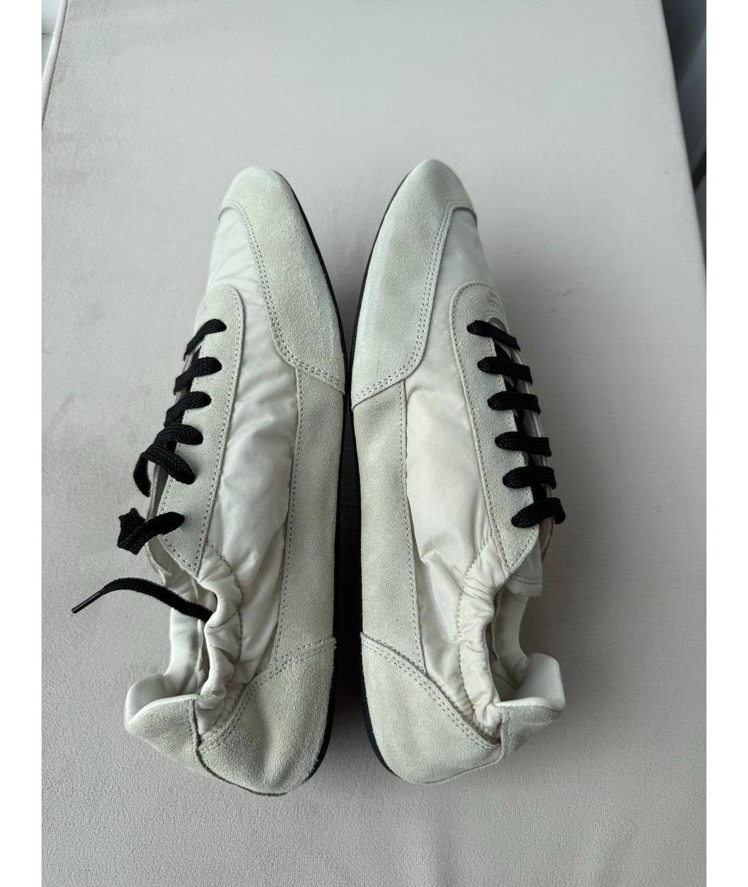 PRADA Бежевые кеды, фото 5