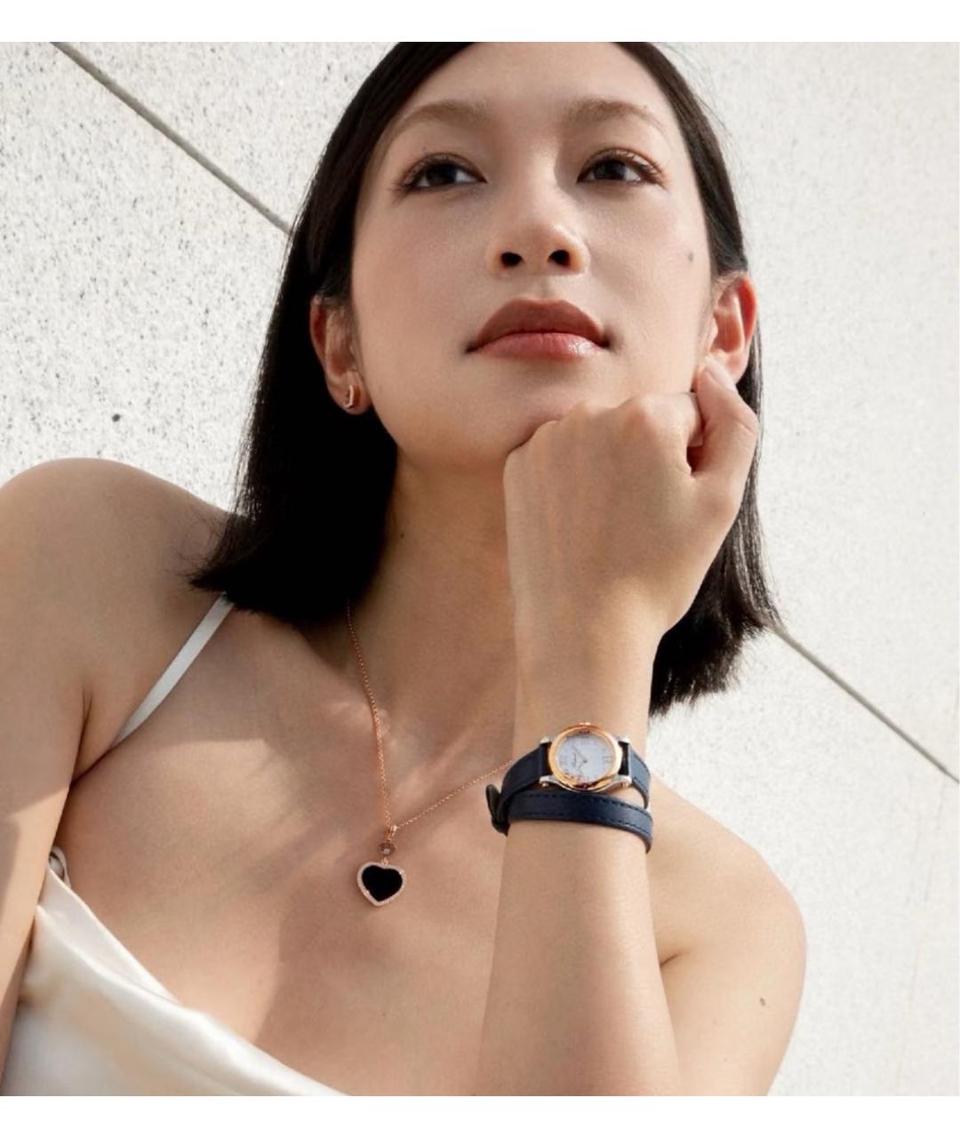 CHOPARD Золотое колье из розового золота, фото 8