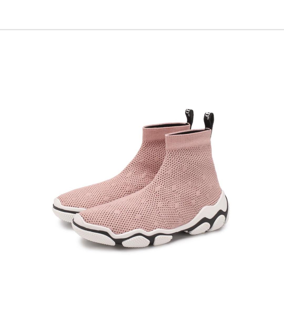 RED VALENTINO Бежевые кроссовки, фото 9