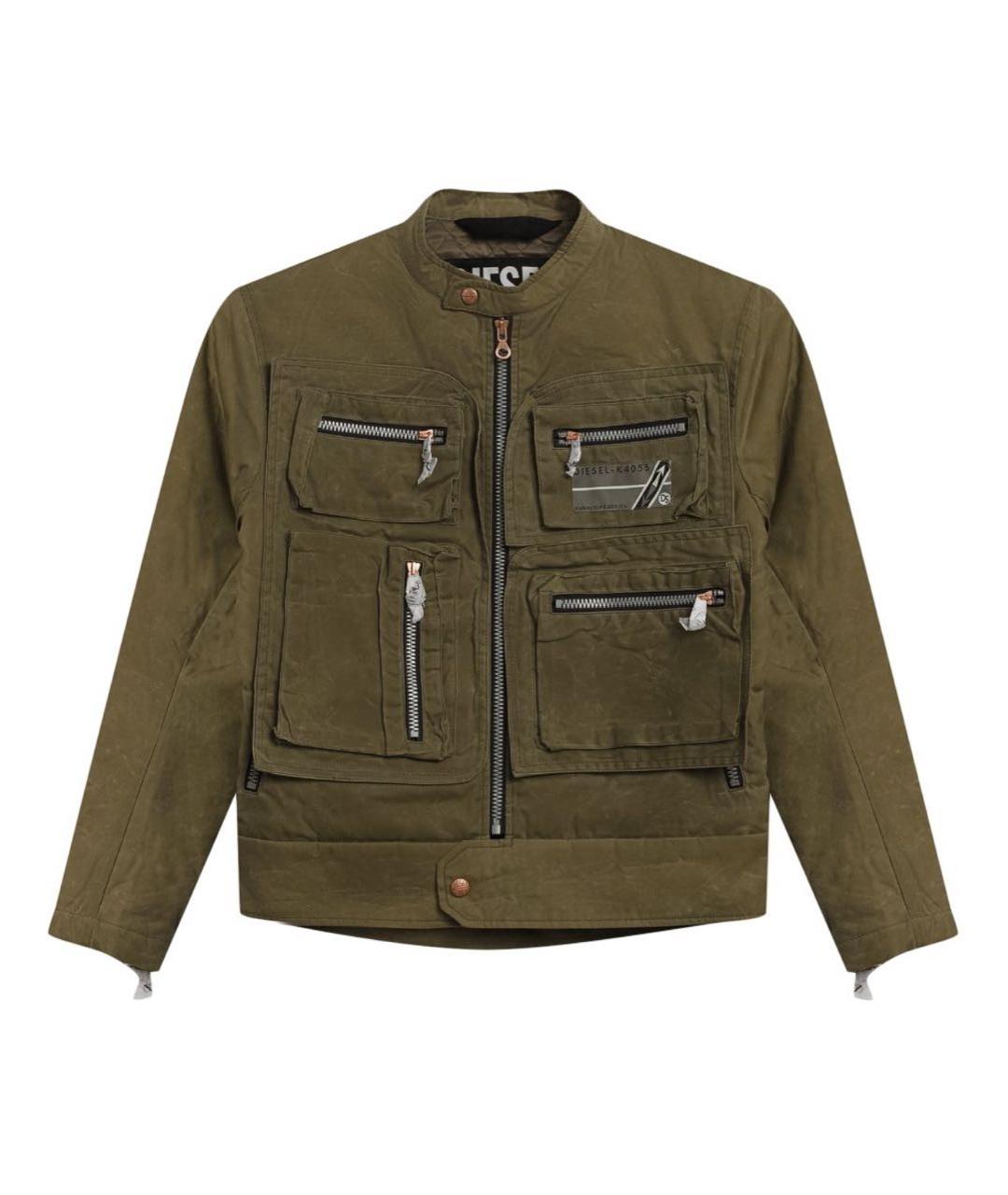 DIESEL Хаки куртка, фото 5