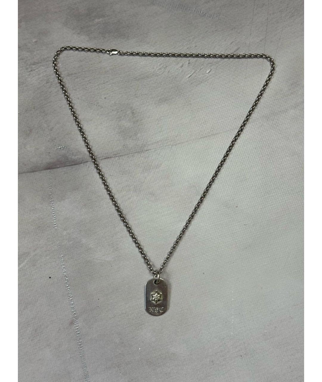 CHROME HEARTS Серебряная серебряная цепочка/подвеска, фото 8
