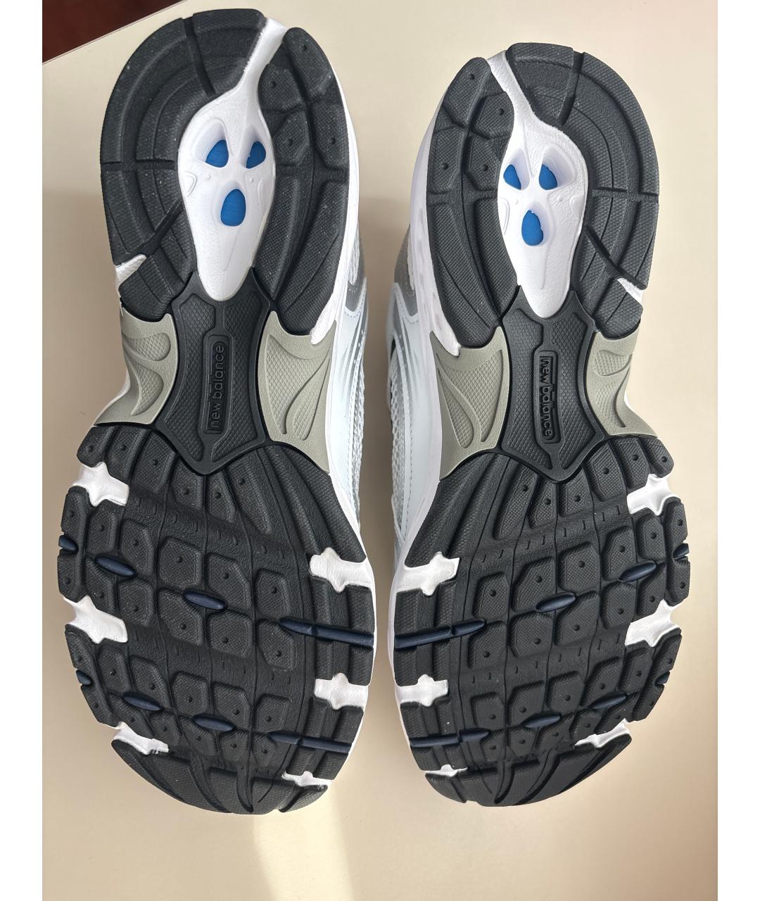 NEW BALANCE Белые текстильные кроссовки, фото 6