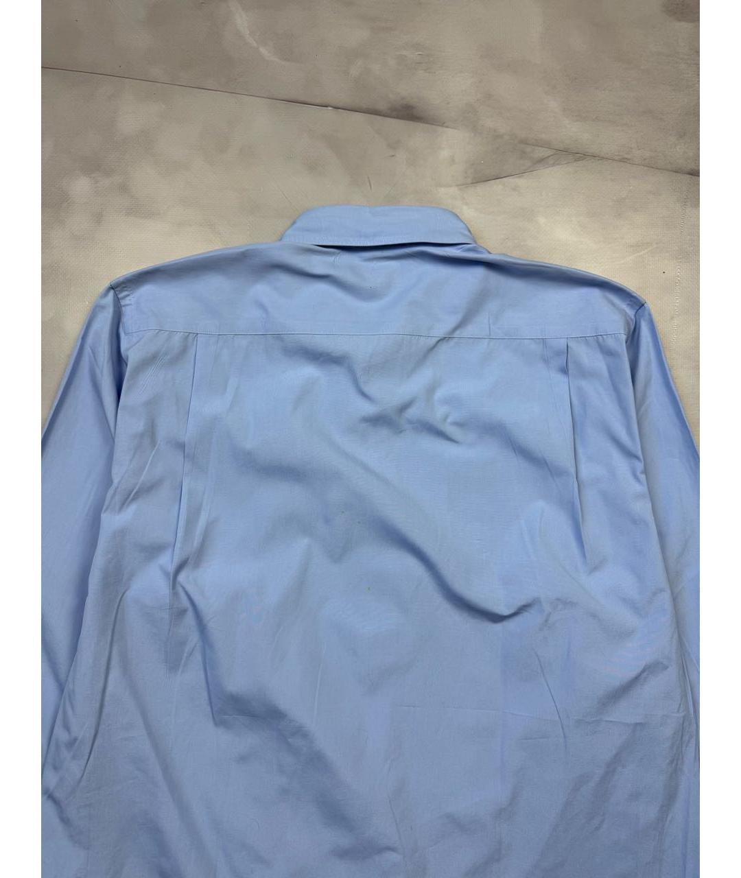 JUNYA WATANABE COMME DES GARÇONS Голубая хлопковая классическая рубашка, фото 4