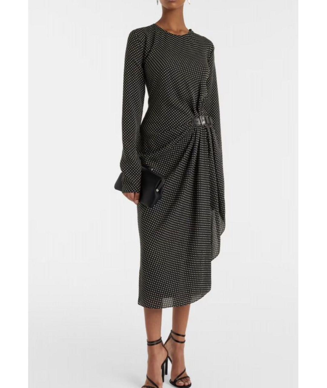 TOM FORD Черное шелковое коктейльное платье, фото 3