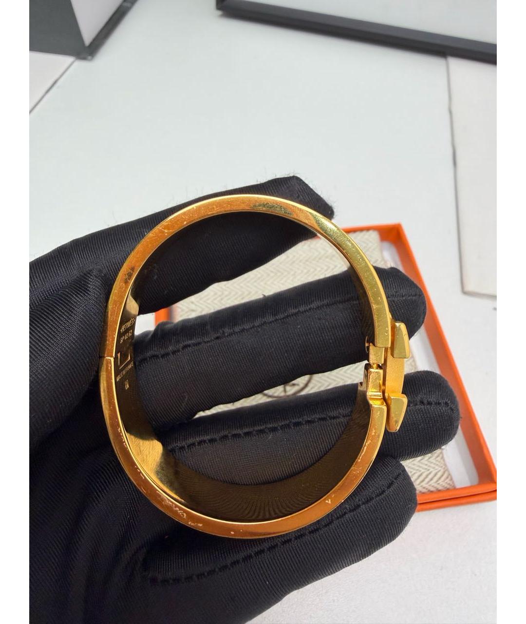 HERMES Золотой браслет, фото 3