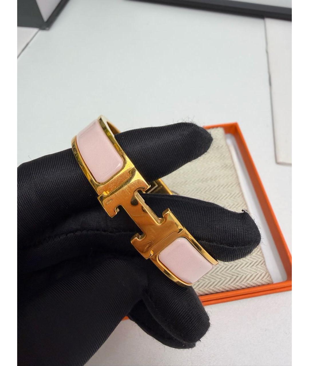 HERMES Золотой браслет, фото 5