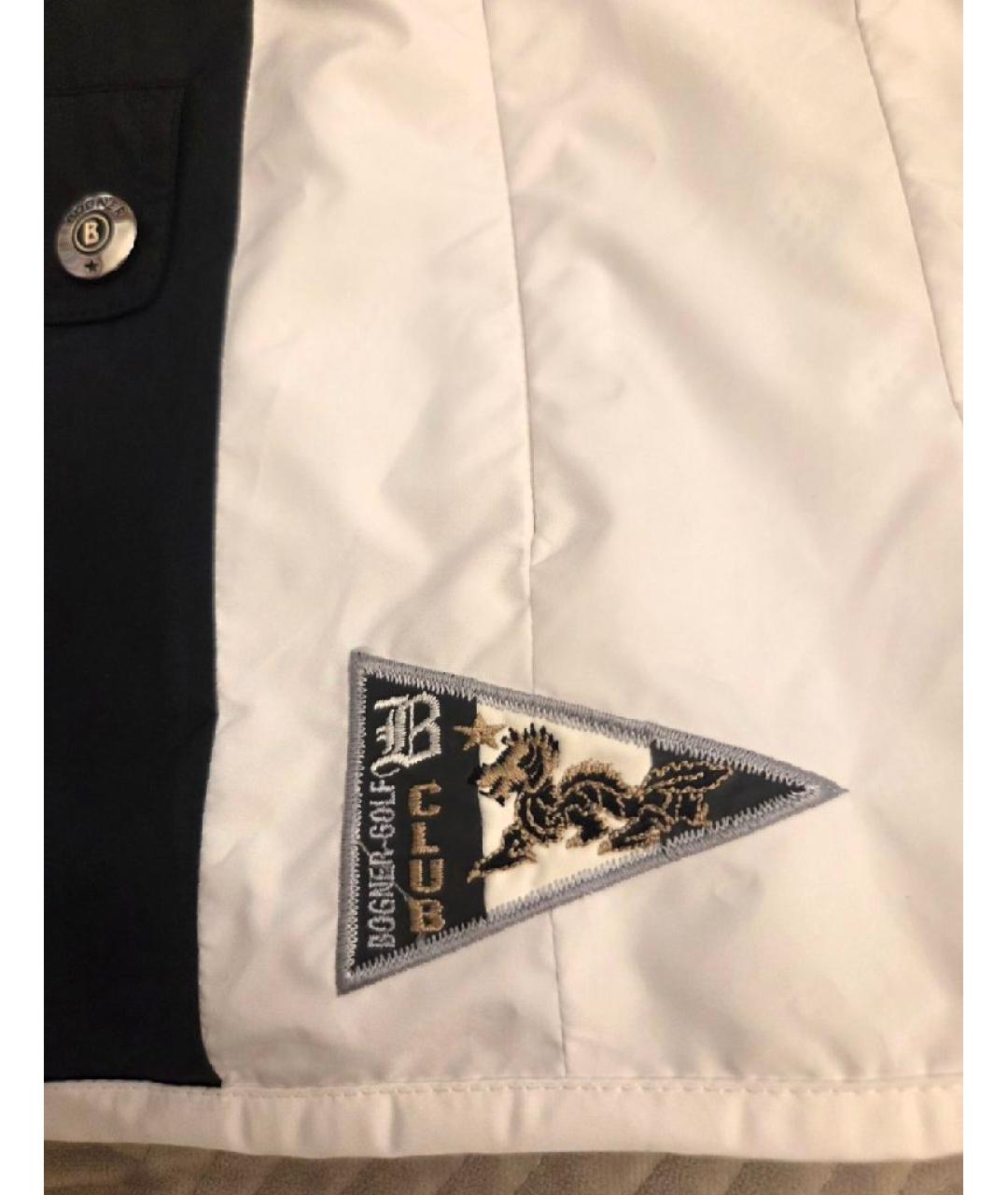 BOGNER Белая полиэстеровая куртка, фото 5