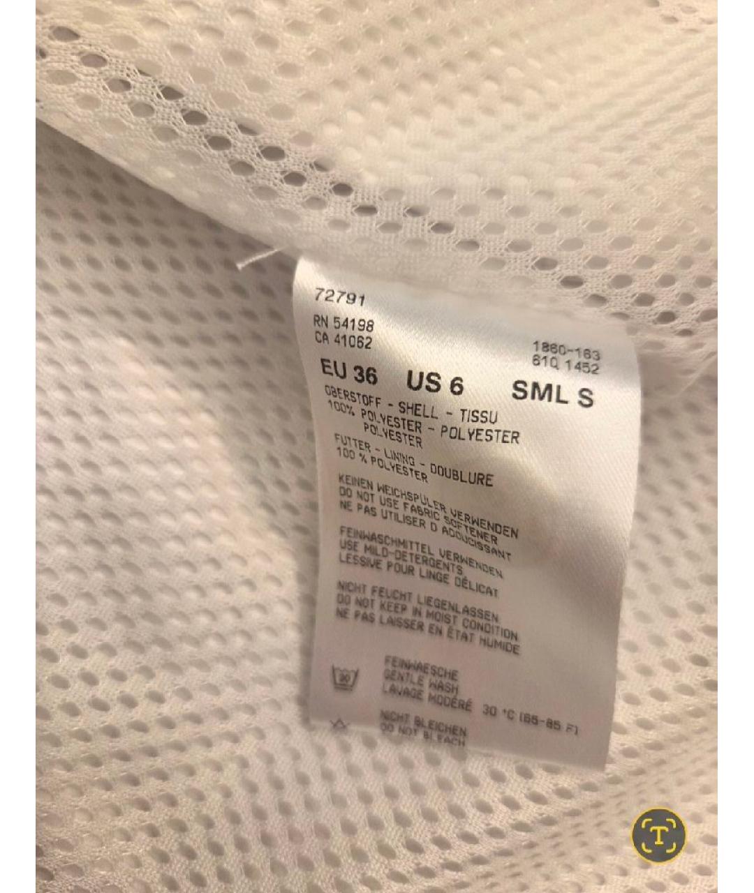 BOGNER Белая полиэстеровая куртка, фото 8