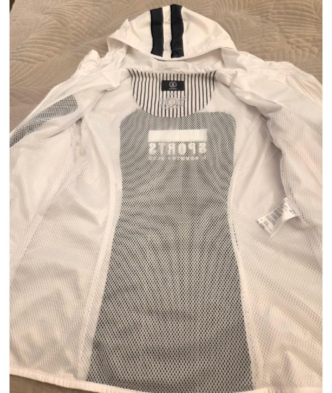 BOGNER Белая полиэстеровая куртка, фото 7