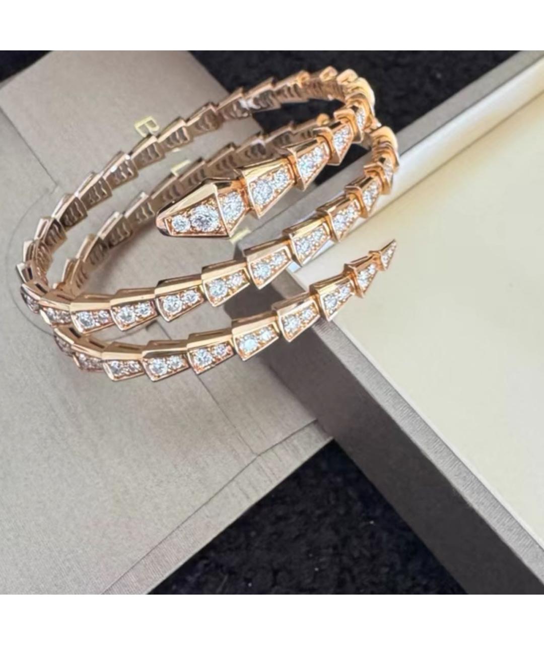 BVLGARI Золотой браслет из розового золота, фото 4