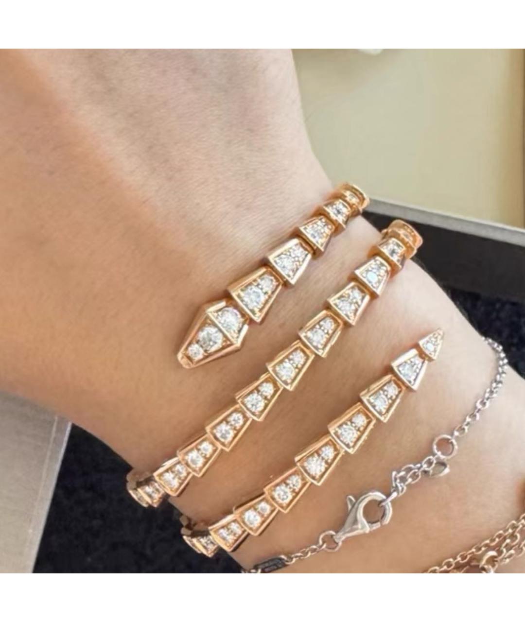 BVLGARI Золотой браслет из розового золота, фото 3