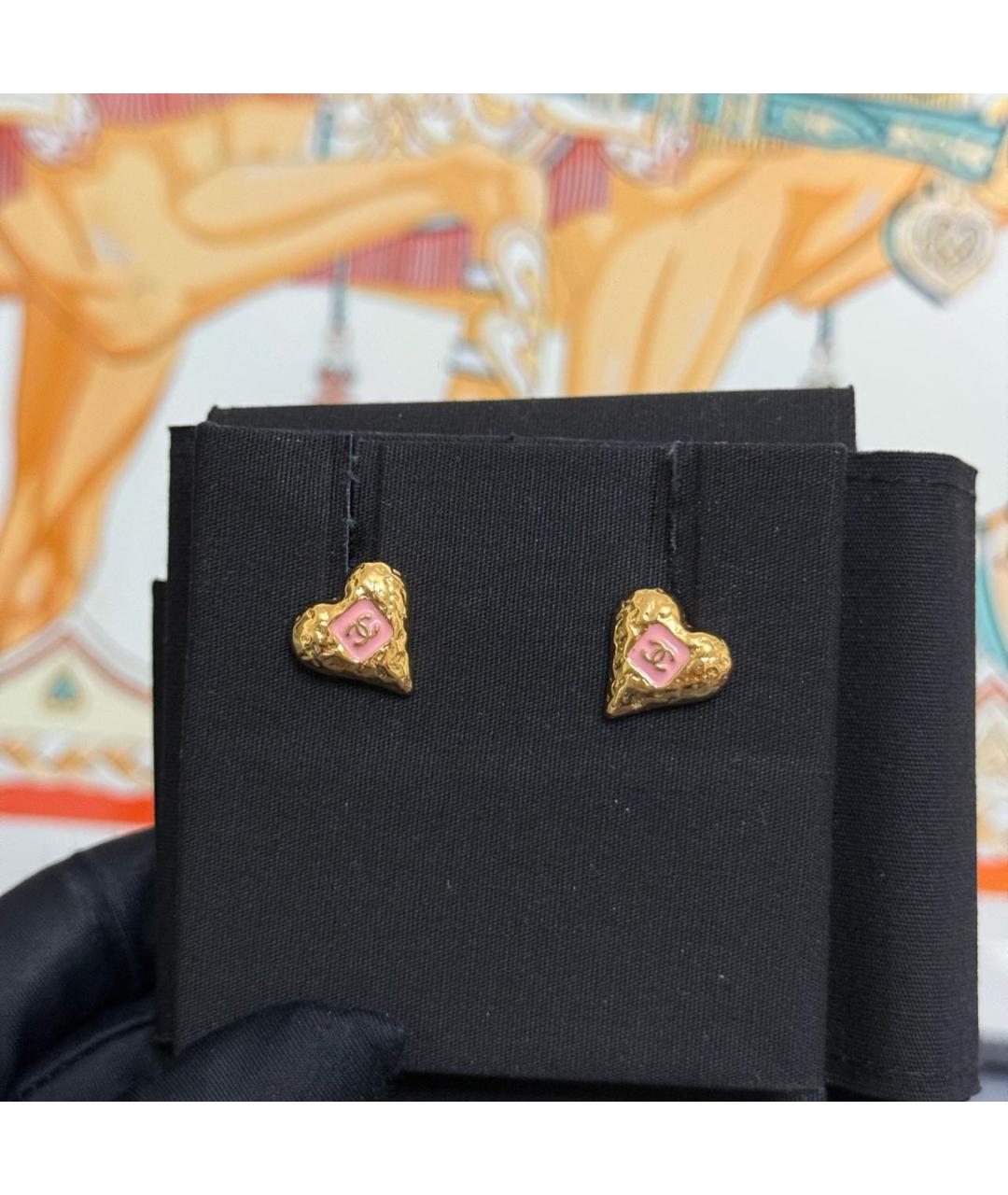 CHANEL Золотые серьги, фото 5