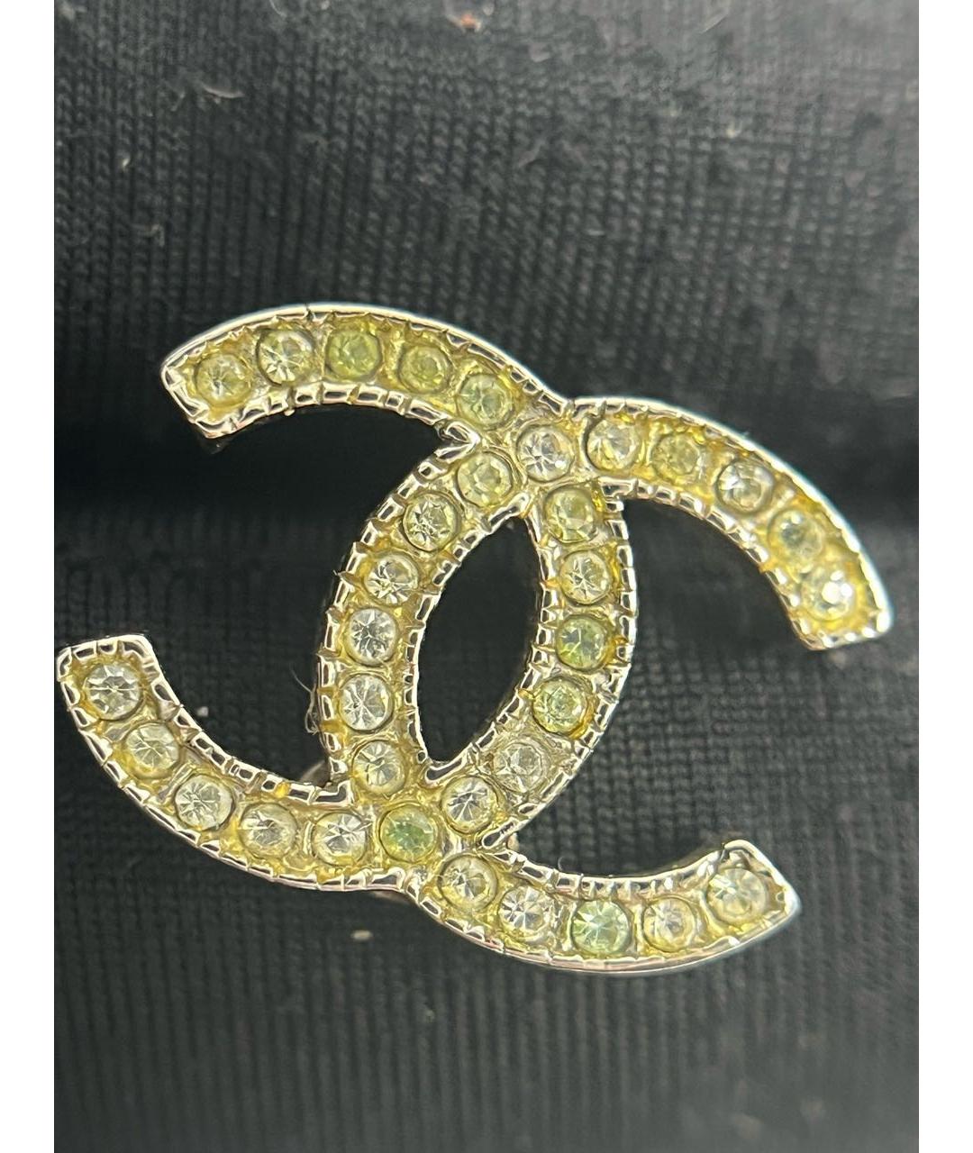 CHANEL Золотые серьги, фото 3