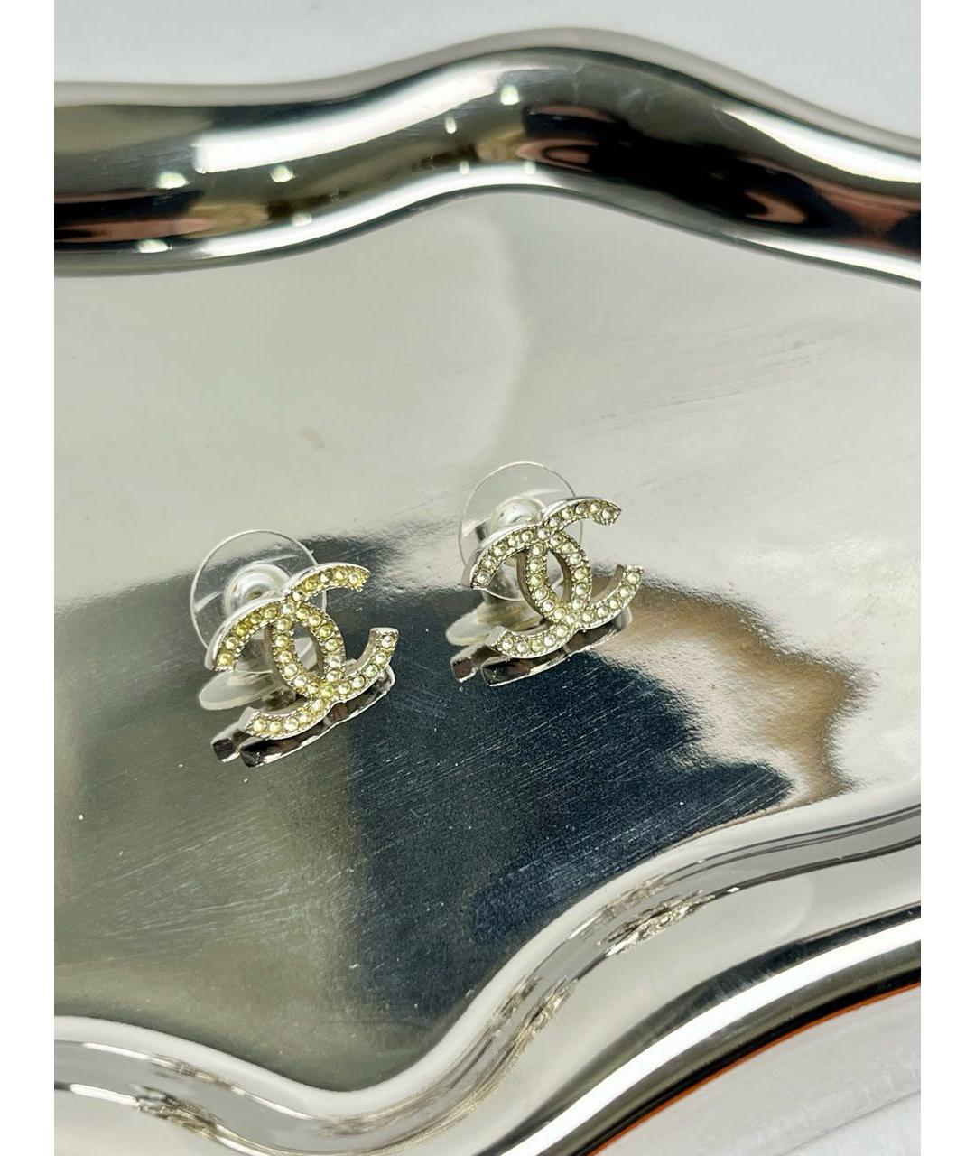 CHANEL Золотые серьги, фото 6