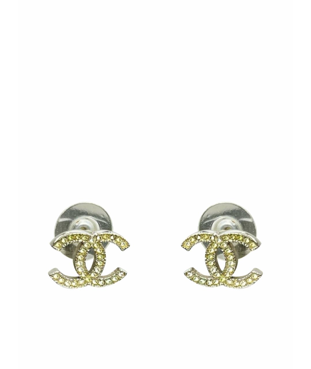 CHANEL Золотые серьги, фото 1