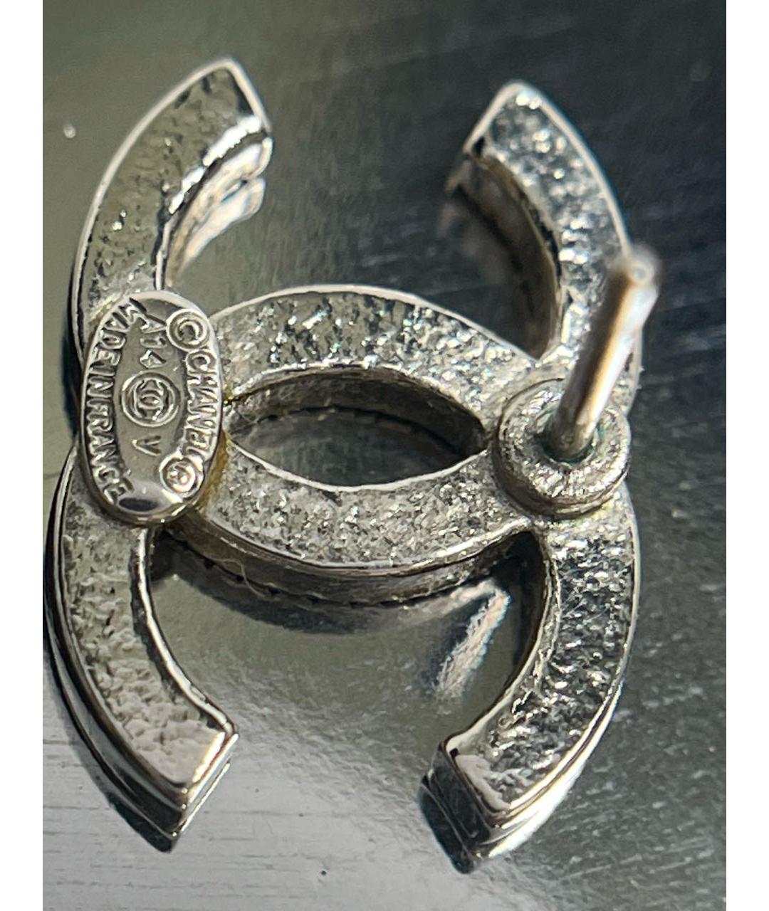 CHANEL Золотые серьги, фото 5