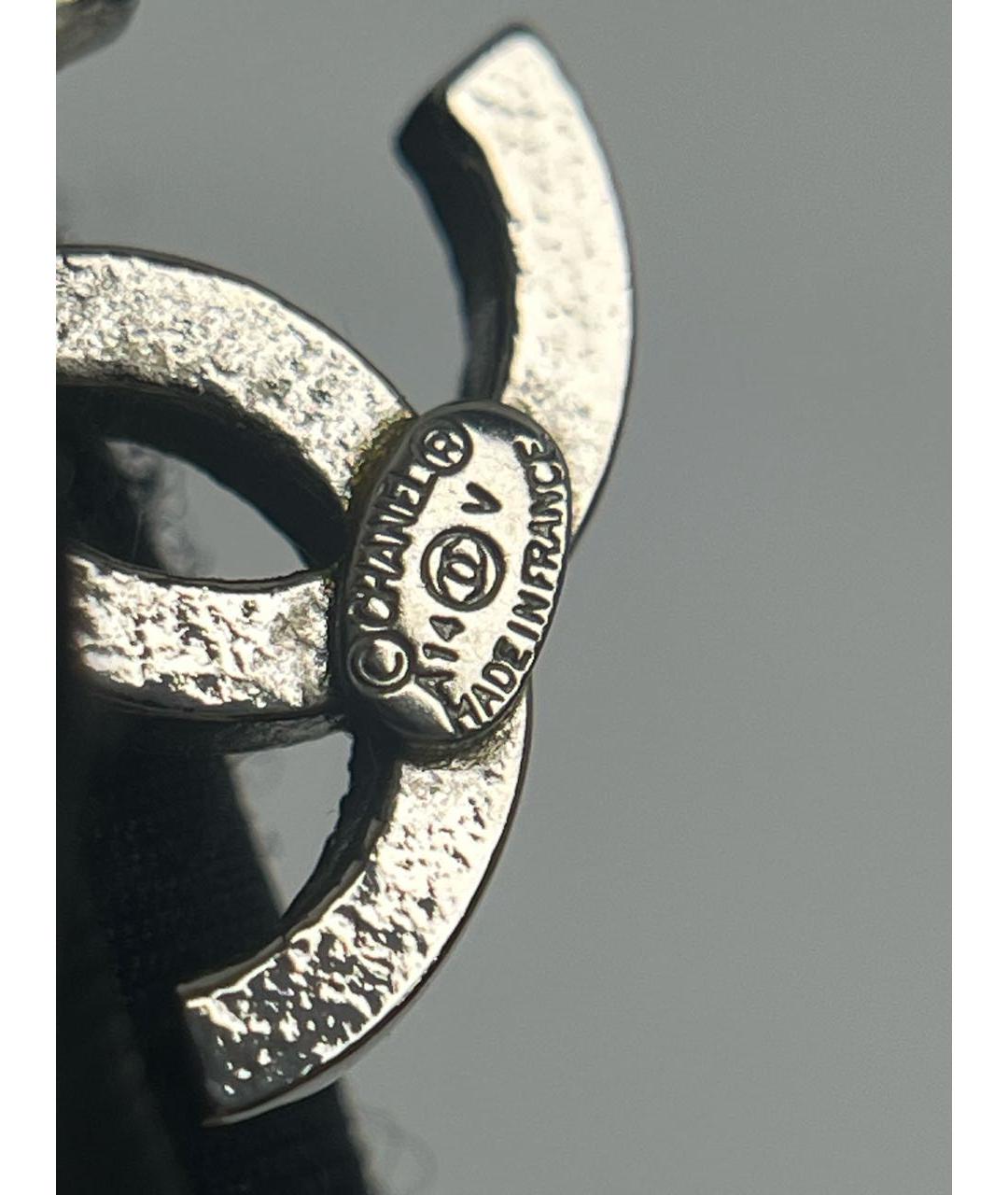 CHANEL Золотые серьги, фото 4