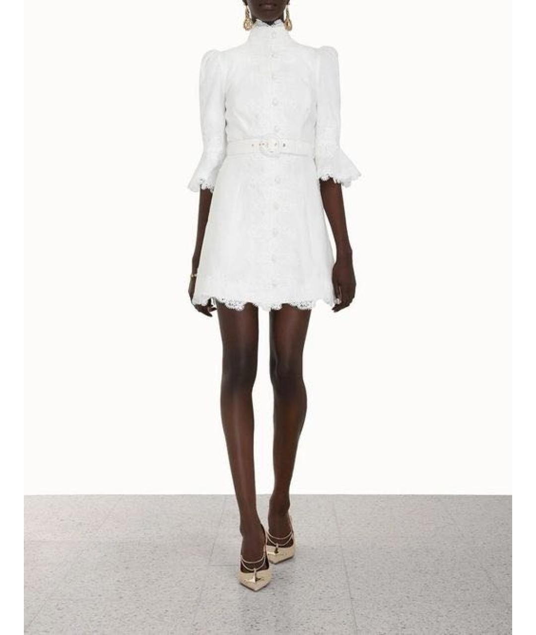 ZIMMERMANN Белое коктейльное платье, фото 2