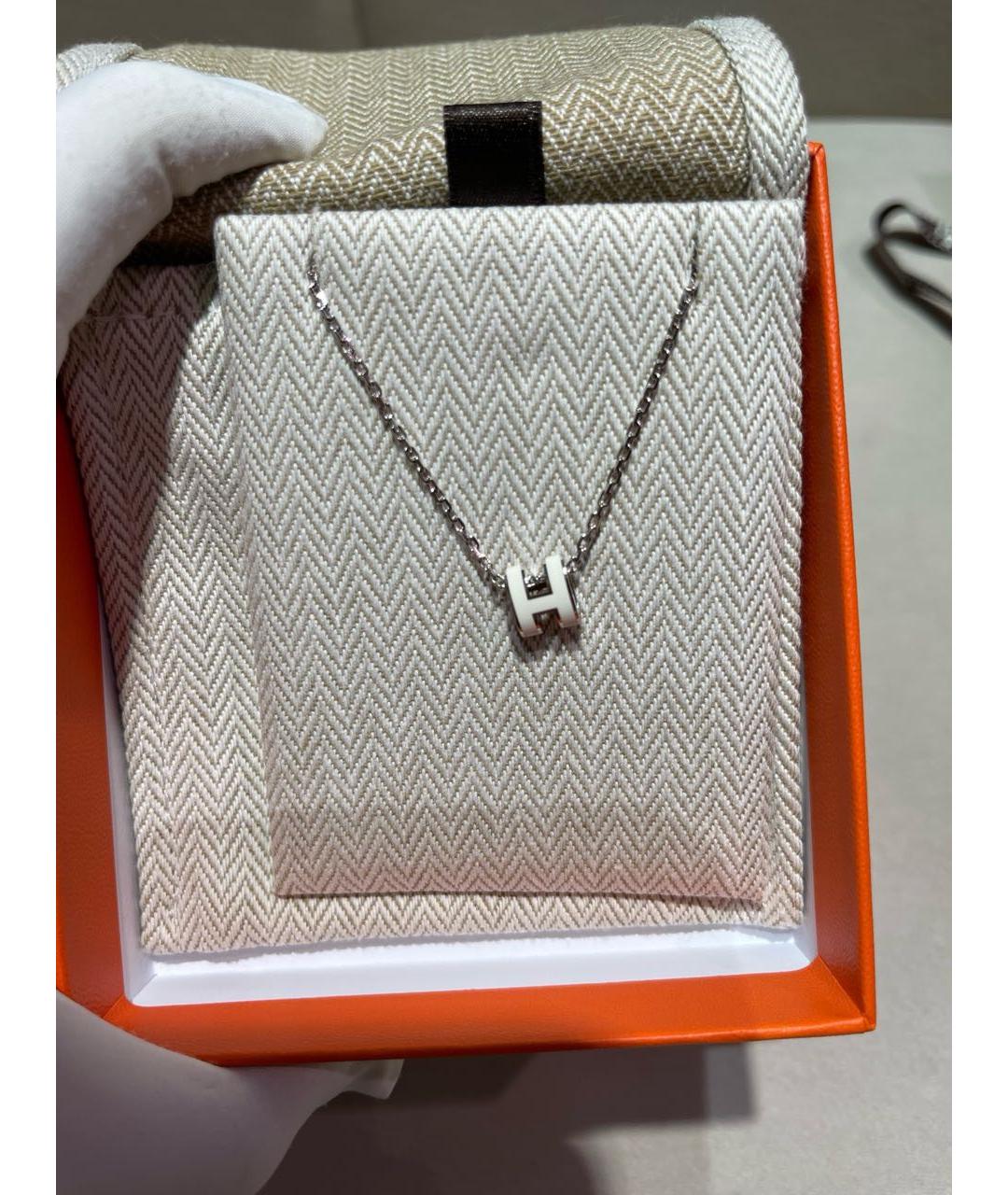 HERMES Серебряное колье, фото 5