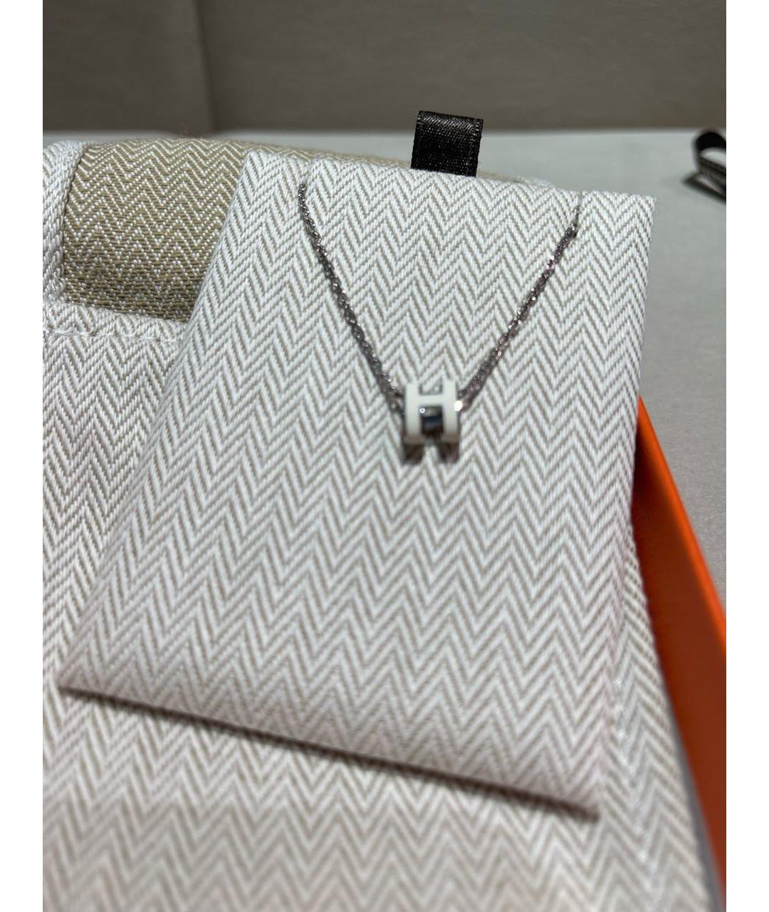 HERMES Серебряное колье, фото 4