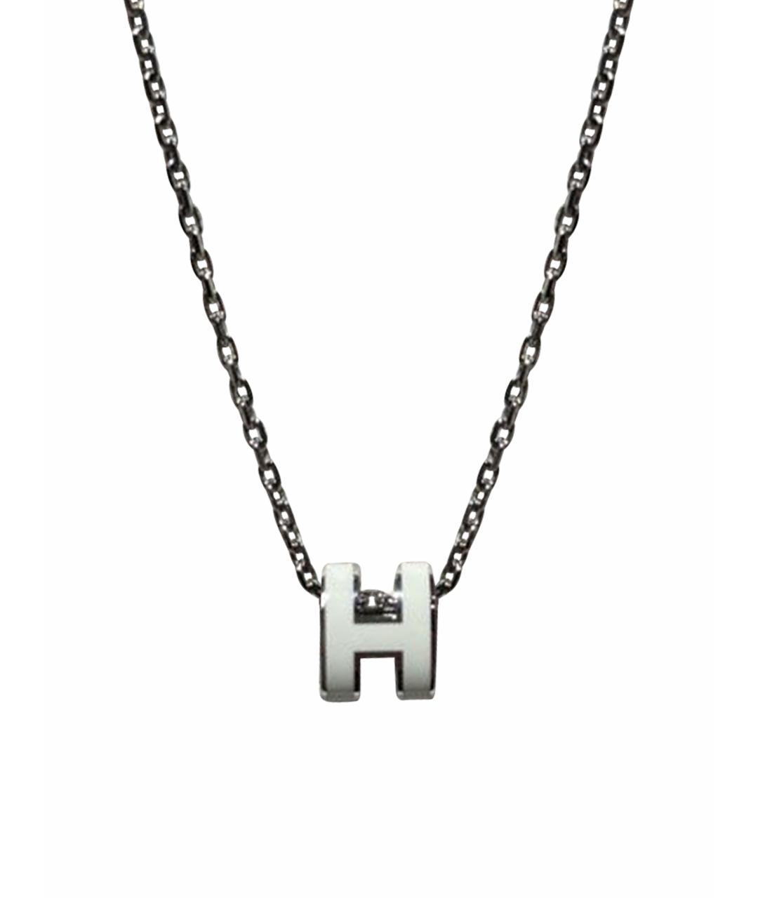 HERMES Серебряное колье, фото 1