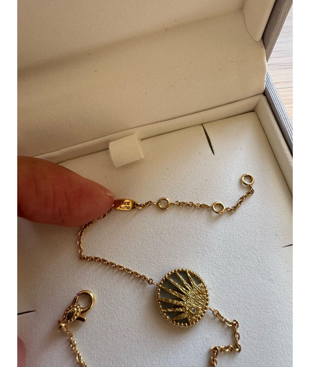 CHRISTIAN DIOR Мульти браслет из желтого золота, фото 3