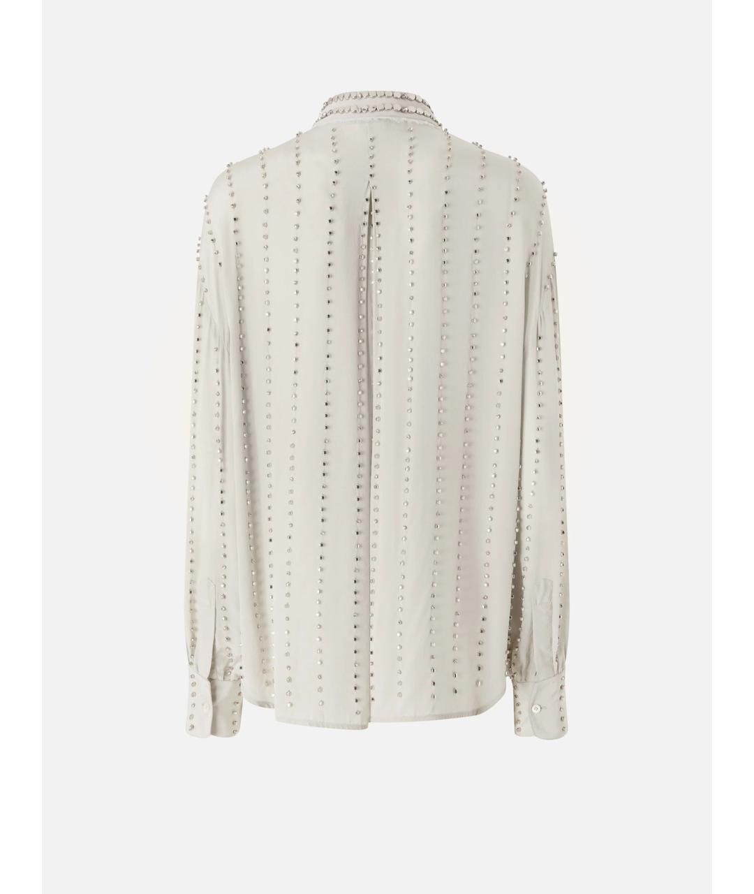 PINKO Серая вискозная рубашка, фото 6