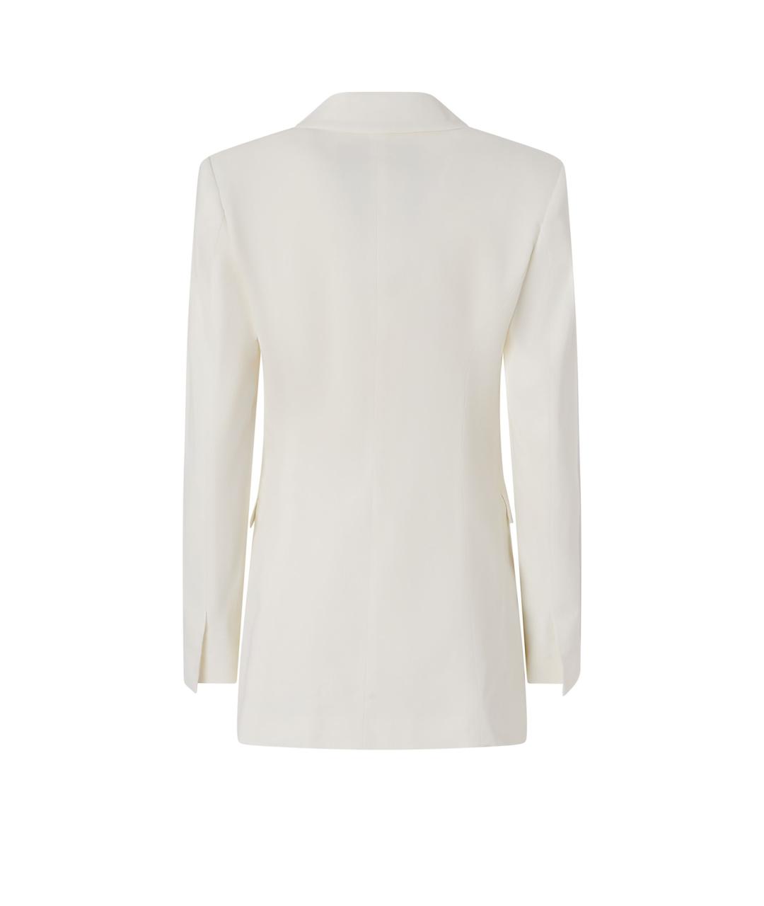 PINKO Белый льняной жакет/пиджак, фото 2