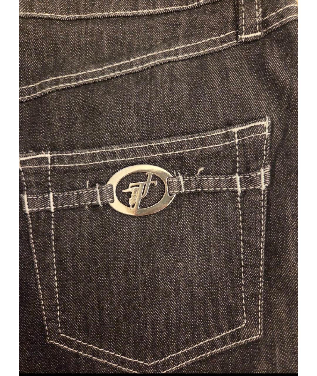 TRUSSARDI JEANS Хлопковая юбка миди, фото 4