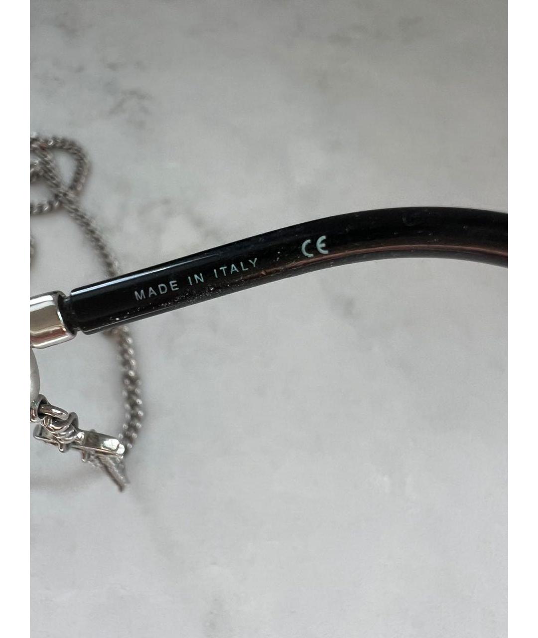 CHANEL Серые металлические солнцезащитные очки, фото 7