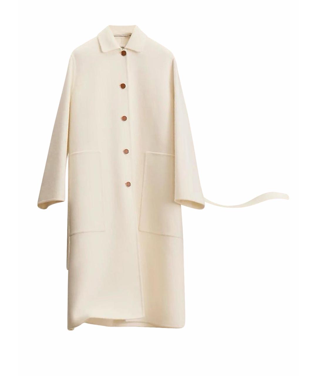 HERMES Бежевое пальто, фото 1