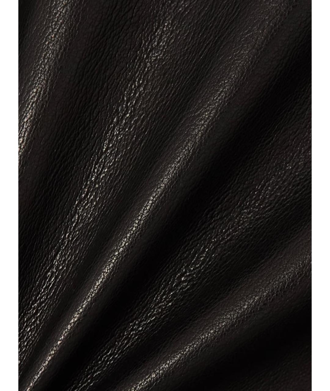 KHAITE Черная кожаная куртка, фото 5