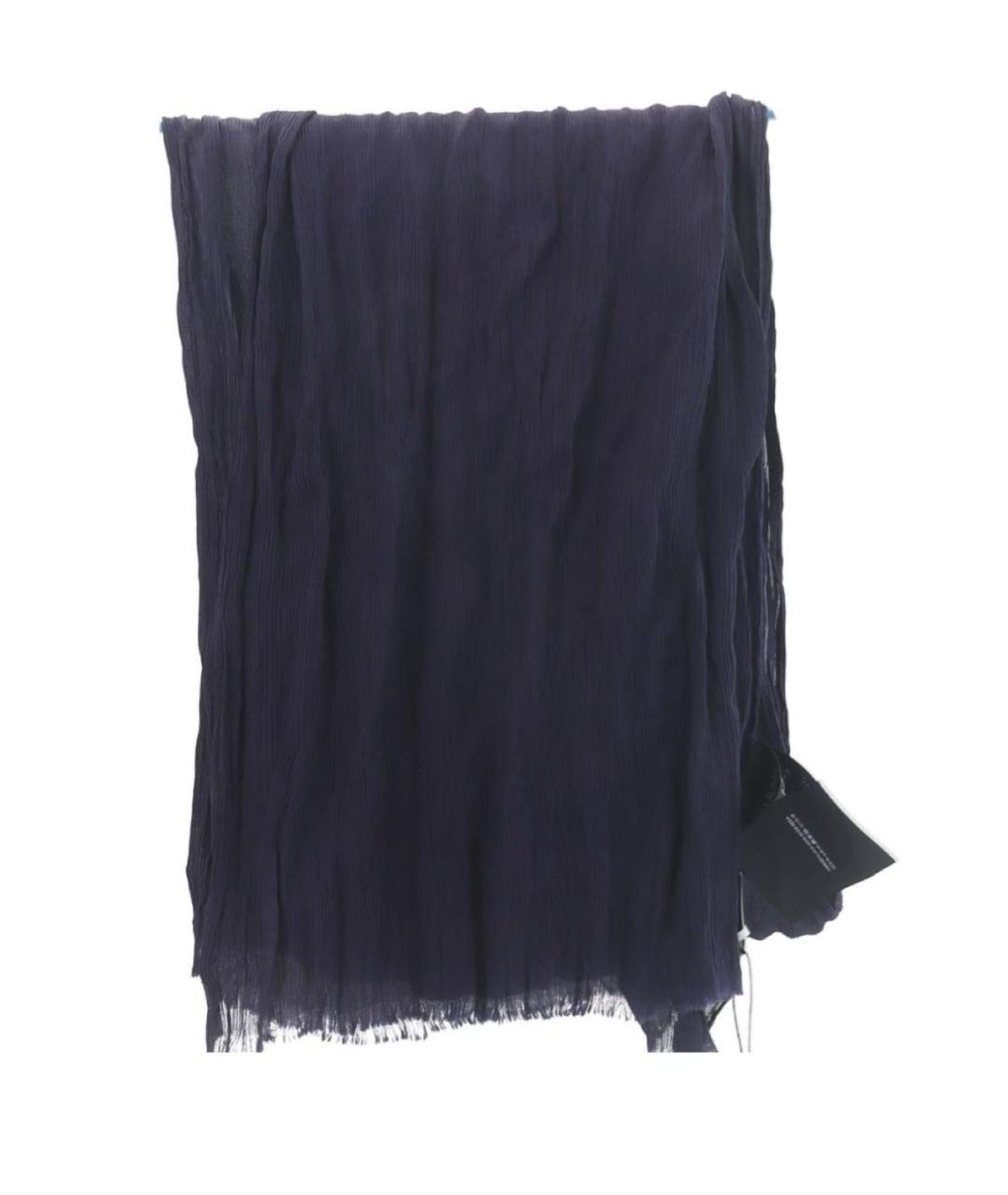 SAINT LAURENT Черный шарф, фото 6