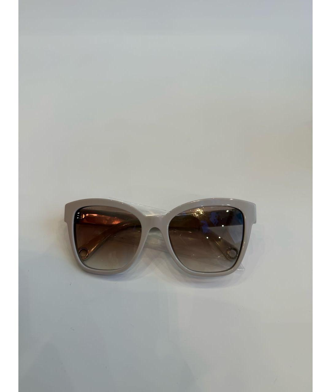 CHANEL Бежевые солнцезащитные очки, фото 7