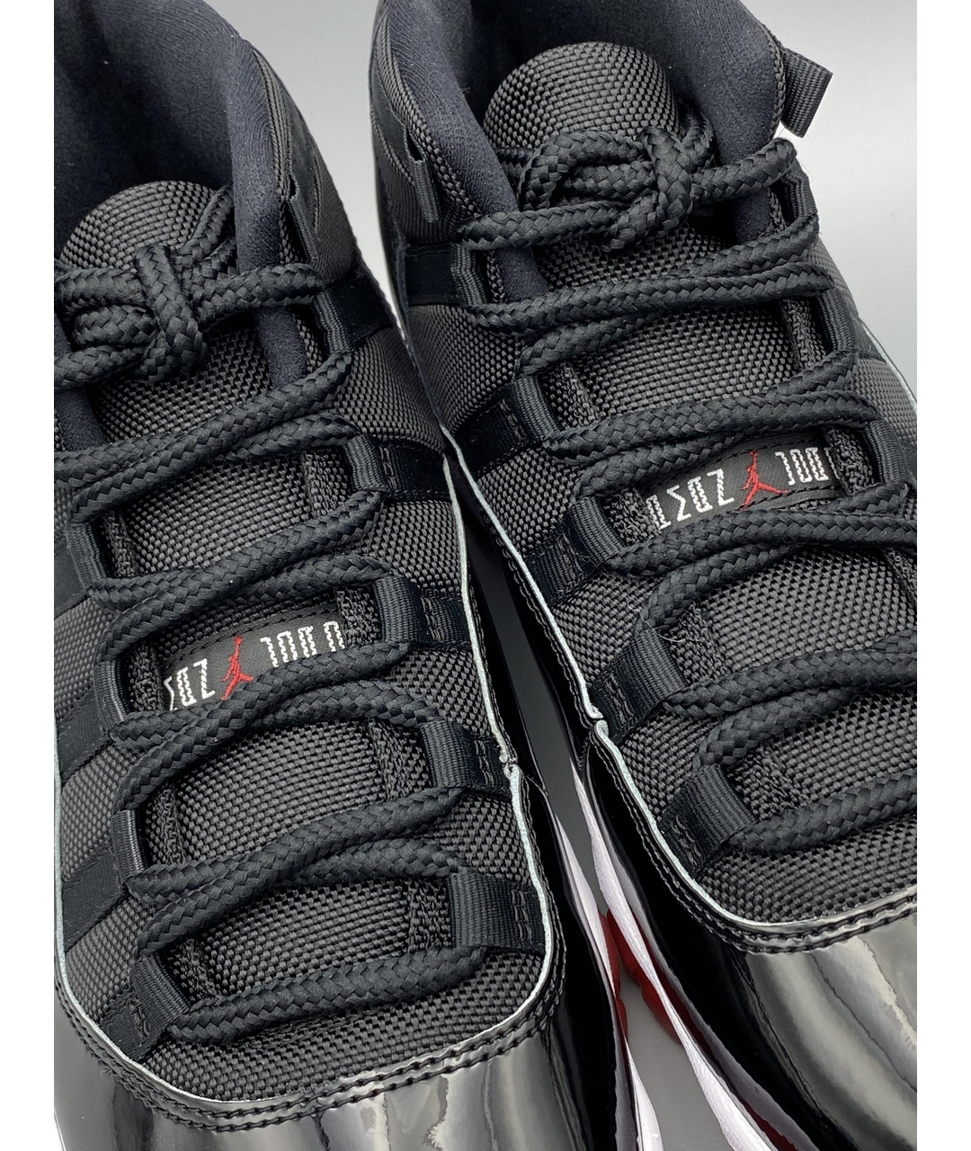 JORDAN Черные кожаные высокие кроссовки / кеды, фото 6