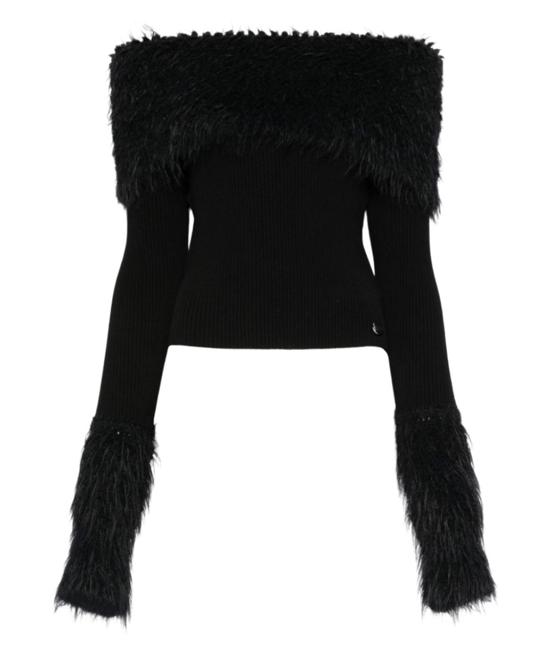 JEAN PAUL GAULTIER Черный полиэстеровый джемпер / свитер, фото 1