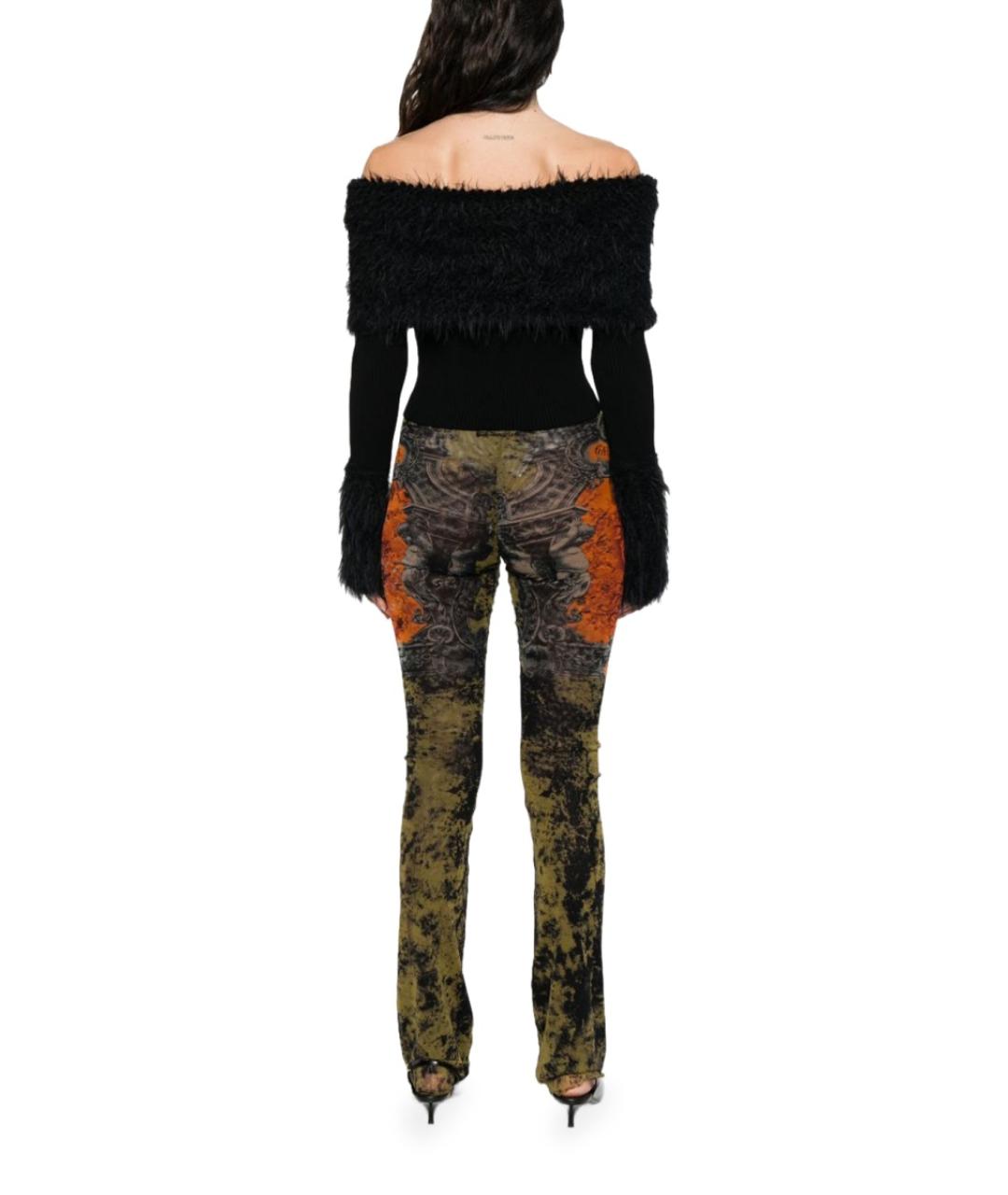 JEAN PAUL GAULTIER Черный полиэстеровый джемпер / свитер, фото 2