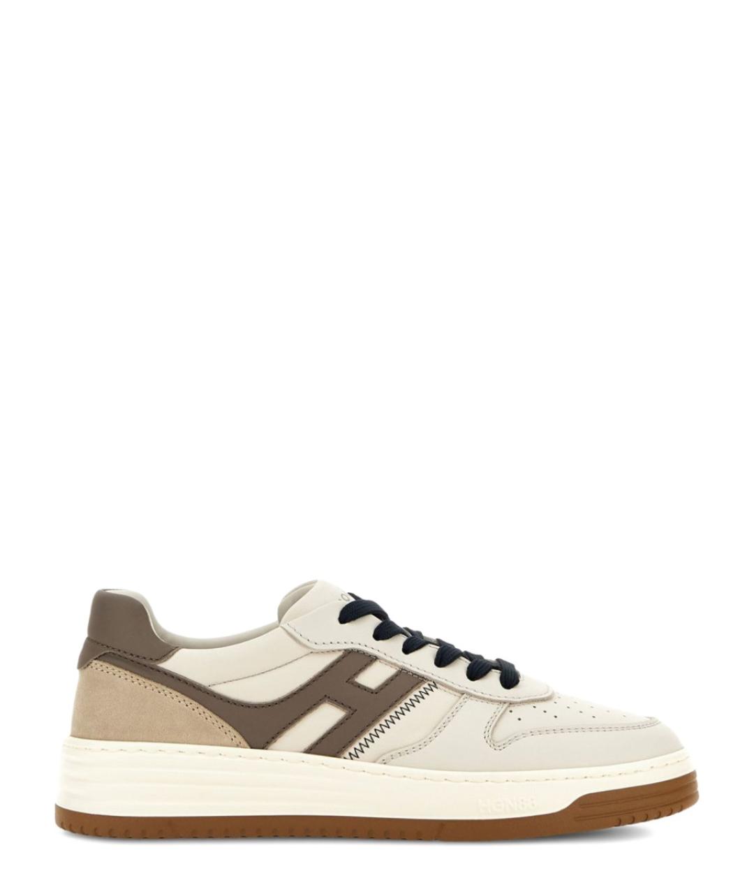 HOGAN Мульти кожаные низкие кроссовки / кеды, фото 1