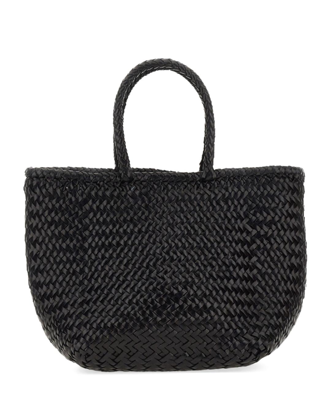 Dragon Diffusion Черная кожаная сумка тоут, фото 1