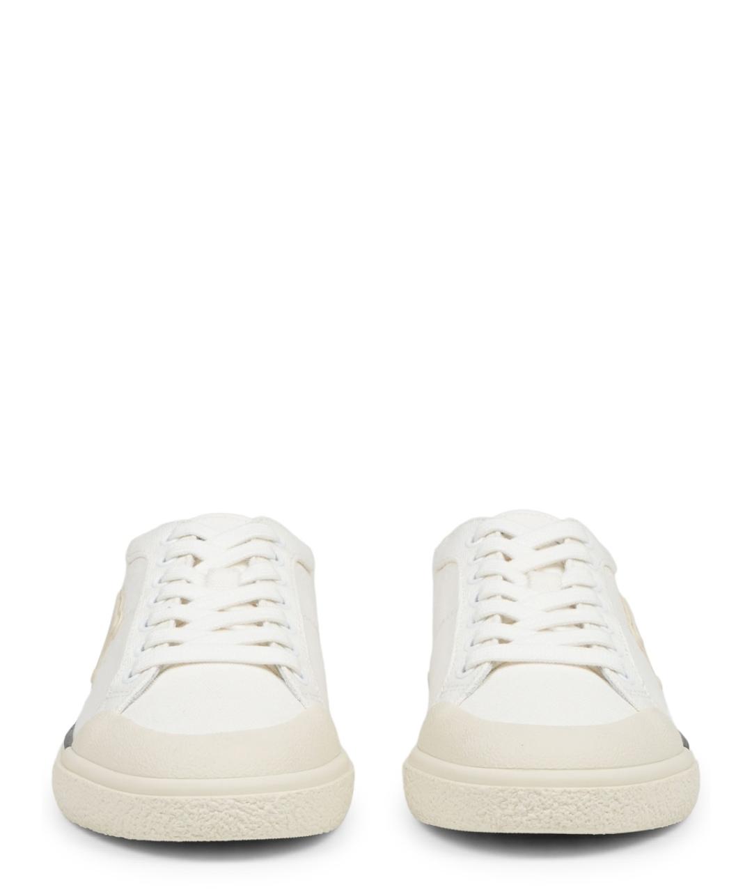 CELINE Белые текстильные кеды, фото 3