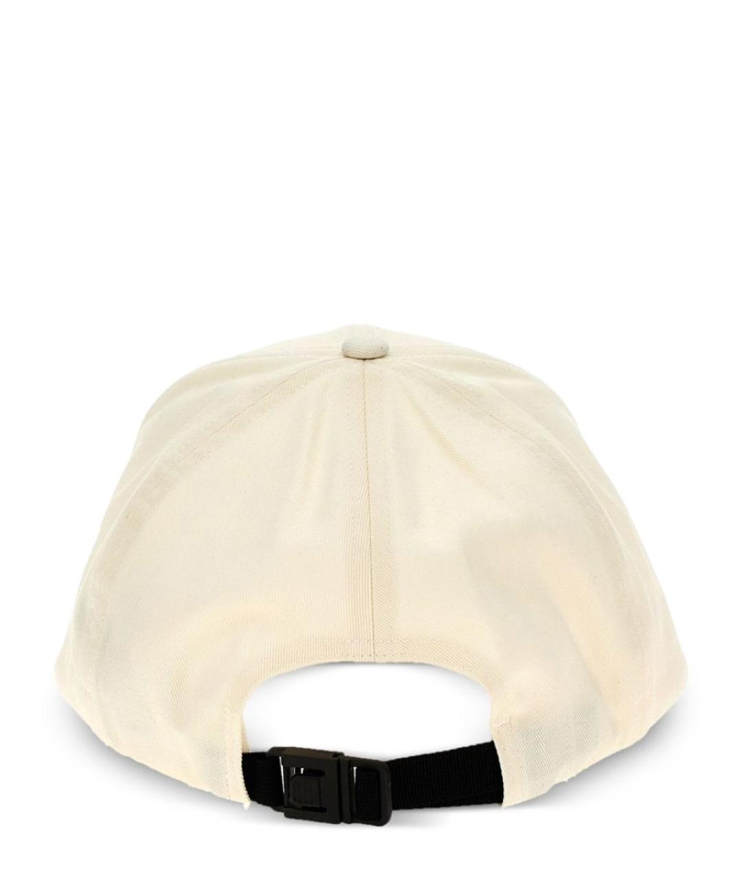 MONCLER Белая хлопковая кепка/бейсболка, фото 3