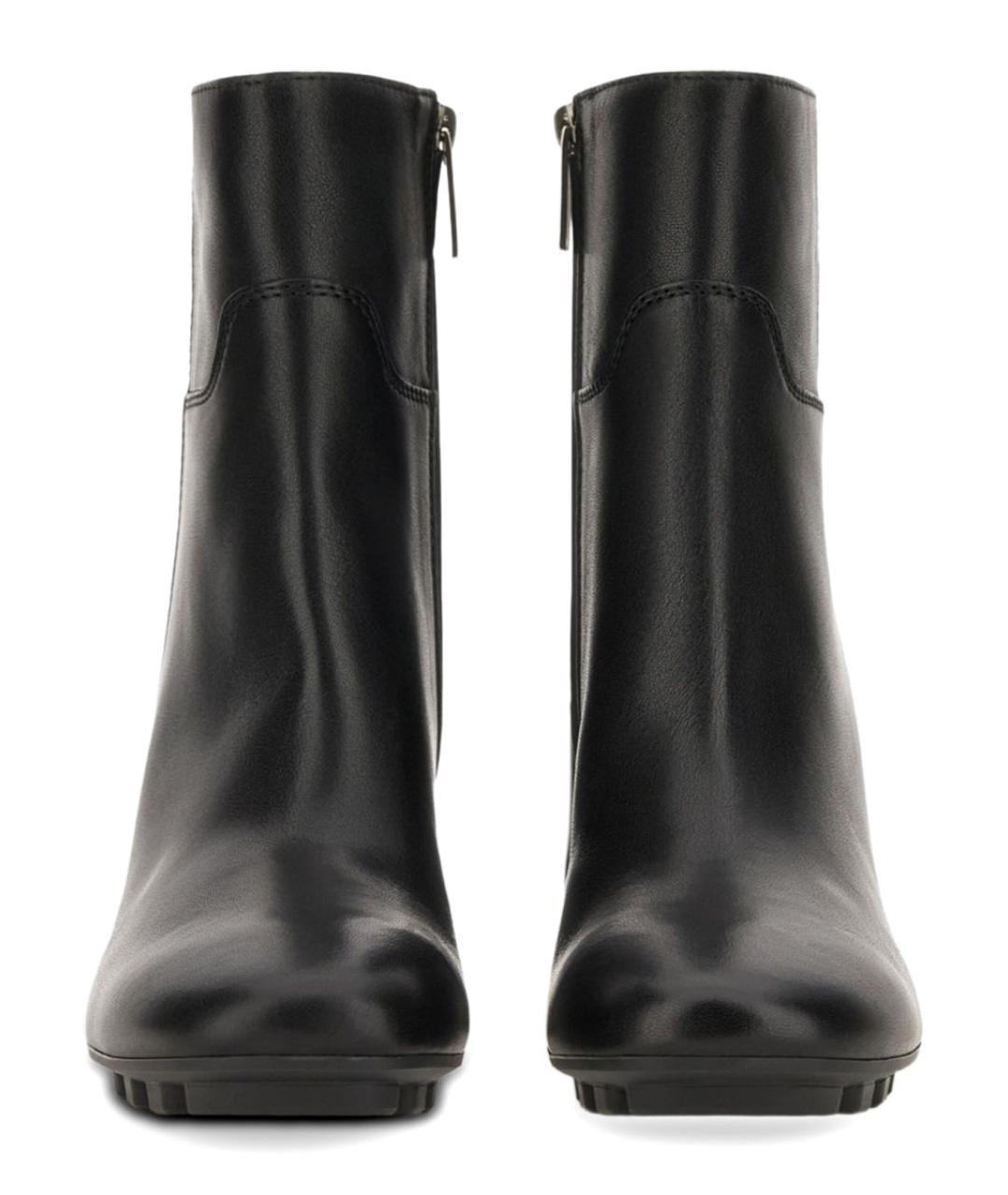 HOGAN Черные кожаные ботильоны, фото 4