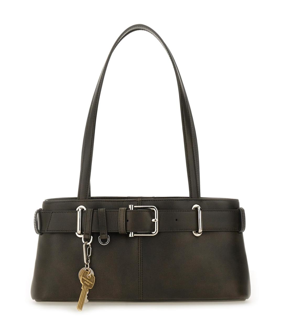 OSOI Коричневая кожаная сумка через плечо, фото 2